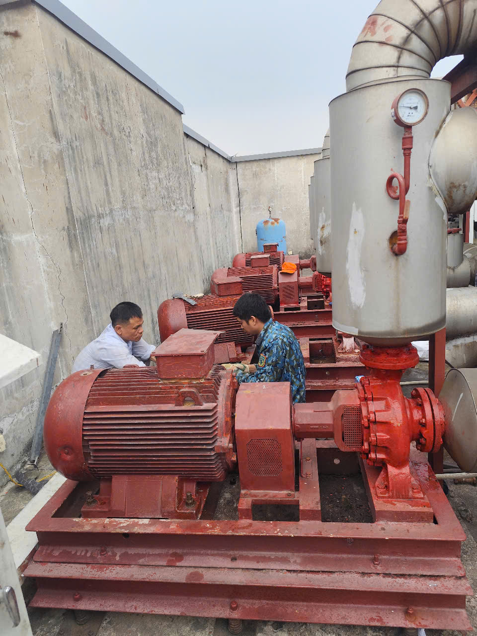 Sửa chữa, bảo trì hệ thống bơm cứu hỏa 3